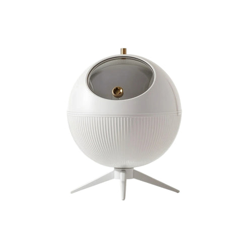 Trash Bin with Legs Tripod Wastebasket Ribbed for Office