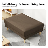 Pull-extendable Single Bed Chair Modern design Armless transformable Chair for Home Office