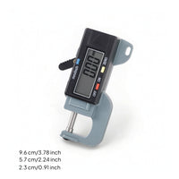Accurate Thickness Gauge with LCD Display Portable Digital Thickness Gauge metric/inch Conversion Measuring Tool Quick for Jewelers, Jewelry Making, Leathercraft
