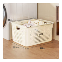 Rolling Laundry Hamper Large Capacity Wheeled Laundry Hamper Easy to Move