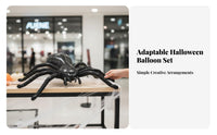 6 Pieces Halloween Foil Balloons Self-Sealing Halloween Balloon Set Long-Lasting