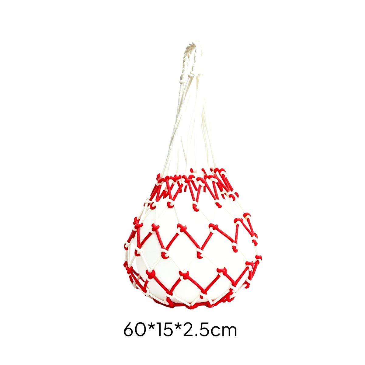 Ball Net Bag Long-Lasting Mesh Ball Carrier Portable Heavy Duty for Coaches, Gym Class, Basketball Court