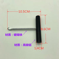 羽毛球拉穿钩过线孔用机工具压孔手工diy实用