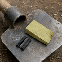 Hoe Handle Wedge and Plug Set for Agricultural Tools