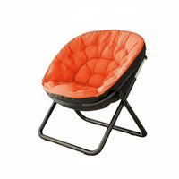 Swivel Egg Chair Soft Cushion Retro Swivel Armchair Ergonomic Design for Study