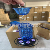 Kingsyard Comedero Garden Hanging Plastic Bird Feeder