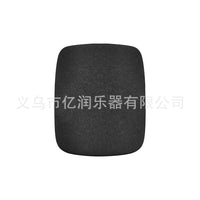 加厚话筒防风罩黑色会议室手持麦克风海绵话筒防尘罩话筒防喷罩