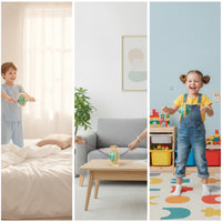 Safe Hand-Pull Training Toy Handheld Pull-Cord Toy Spherical Smooth for Children, Kids, Indoor Play, Home