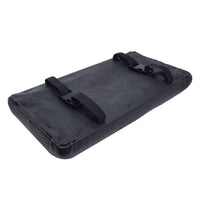 Motorcycle Rear Seat Cushion Padded Motorcycle Rear Seat Pad Rectangular Stitched for Passengers, Motorcycles, Electric Scooters