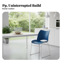 Modern Design Molded Shell Chair Nordic design Household Furniture Minimalist Indoor Furnishing Multi-Purpose for Office Workers, Homeowners, Interior Decorators, Dining Room, Kitchen, study Corner, Bedroom