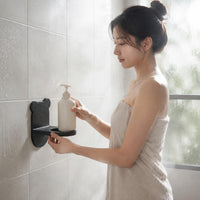 Wall Mounted Dispenser Rack Moisture-Proof Soap Dispenser Holder Rustproof