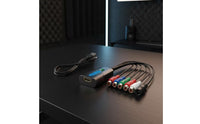 YPbPr to Digital Video Interface Converter USB Powered Component to Digital Video Interface Converter Plug and Play for Retro Enthusiasts