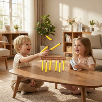 Fast-Paced Hanging Reaction Game with Rods Interactive Catch Stick Response Game for Family, Kids, Party Games, Indoor Play