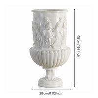 Urn Vase Classical Decorative Vase Sculptural for Interior Designers