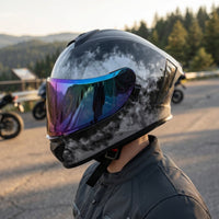Twin Visor | Aerodynamic, Helmet with Headset, for Daily Commute