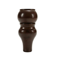 Gourd Furniture Leg Replacement Turned Wood Leg Universal for Cabinet, DIYers