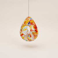 Hanging Glass Bird Feeder Decorative Bird Feeder with Hanging Cord for Gardeners