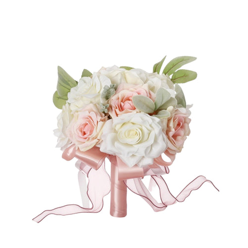 Bridal Bouquet Realistic Flowers Premium for Weddings, Brides, Bridesmaids
