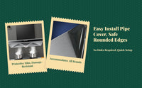 Metal duct cover, easy to install