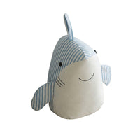 Shark Door Stop Animal-Shaped Stuffed Door Stopper Soft Stuffed Doorstop for Kids, Young Children, Nursery, Playroom, Bedroom