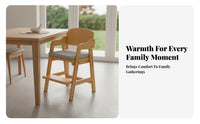 Adjustable Wooden Learning Chair Grows with Your Child for Preschoolers, Parents