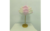Decorative Lamp with Flower Shade Romantic Petal Table Lamp Corded Cozy for Bedroom, Dorm Room