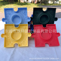 亚马逊新品狗狗慢食垫宠物舔食垫硅胶盘舔舐垫猫咪藏食漏食慢食碗