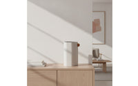 Vase with Side Tab Sculptural Tabletop Vase Vessel Modern Decorative for Living Room, Entryway