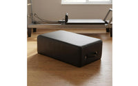 Pilates Support Box Wood Base Exercise Support Box Rounded Edges Exercise Block