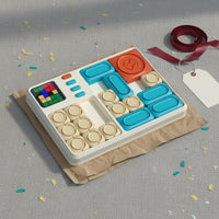 Educational Electronic Sliding Brain Teaser Problem Solving Children's Reasoning Brain Teaser Toy 500+ Levels for Learning