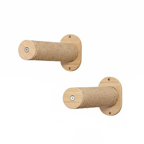 Cat Wall Furniture Set Easy To Climb Wooden Cat Wall Perch Long-Lasting Material