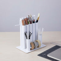 Floral Wire Organizer Space-Saving Tabletop Wire Dispenser Rack Flower Arranging Tool Rack for DIY Enthusiasts