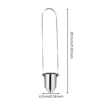 Viscosity vessel, Portable Ford fluid measurement vessel, Paint Consistency Testing, Laboratory, Aluminum Handle