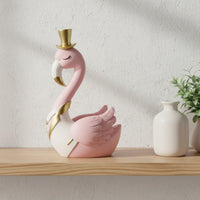 Flamingo Couple Figurine Love Symbol Resin Flamingo Figurine Collectible Home Decor for Bedroom