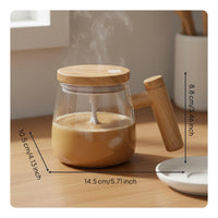 Automatic Mixing Cup 7000 RPM Motor Auto-Stirring Mug IP67 Waterproof Electric Stirring Glass for Office, Home