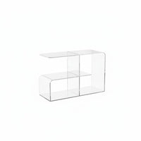 C-Shaped Side Table Minimalist Design C-Shaped Table Space-Saving for Homeowners