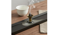 Polished Finish Backflow Incense Cone Holder Compact Design Metal Cone Burner Stand Easy to Clean Home Fragrance Accessory Alloy Material for DIY Enthusiasts
