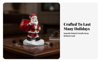 Holiday Santa Figure Statue