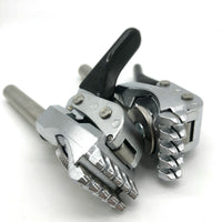 ALPHA Badminton Racket Stringing Machine Accessory Base Clamp, Dual-Use Swivel Clamp