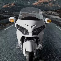 适用于本田金翼GL1800F6BG改装LED雾灯带双闪转向灯12-17年份通用