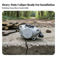 Compact Brake Pump with Caliper Metal Hydraulic Brake Caliper for DIY Mechanics
