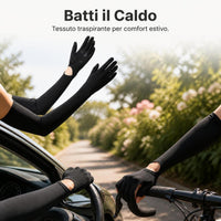 Women's UV Protection Cooling Arm Sleeves for Outdoor Cycling and Driving