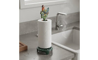 Cast Iron Hen Paper Towel Holder Heavy Duty Kitchen Organizer for Restaurant