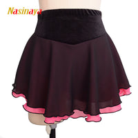 福诺定做女童成人花样滑冰服表演比赛考级短裙skating skirt8