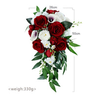 Teardrop Bridal Floral Arrangement Ready to Use for Photoshoot, Photographers