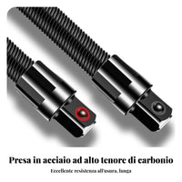 Adattatore da 1/2 Pollice Anti Caduta Adattatore a Impatto Flessibile Metallo