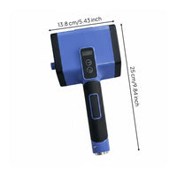 Rechargeable Grill Cleaning Brush Digital Display Bbq Cleaning Brush LED Light