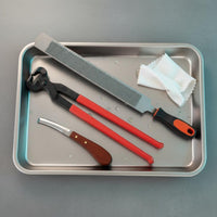 3 Pieces Hoof Trimming Set Strong Grip Horse Hoof Trimmer Heavy Duty for Farriers, Farm Workers