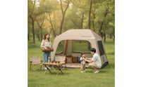 Quick Setup Inflatable Cabin Tent Family Inflatable Tent Waterproof Leak-Resistant for Campers, Families, Camping, Weekend Trips