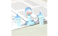 3 Pieces Mailbox-Style Street Lamp DIY Pathway Lantern Wear-Resistant